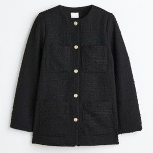 NWOT HM BOUCLE JACKET